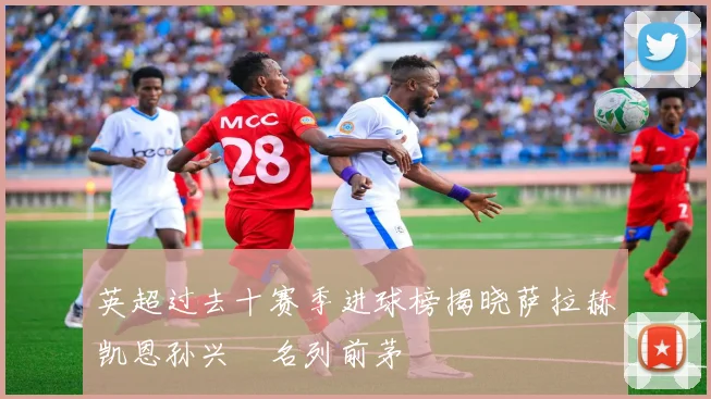 英超过去十赛季进球榜揭晓萨拉赫凯恩孙兴慜名列前茅